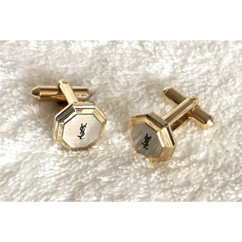 yves saint laurent cufflinks